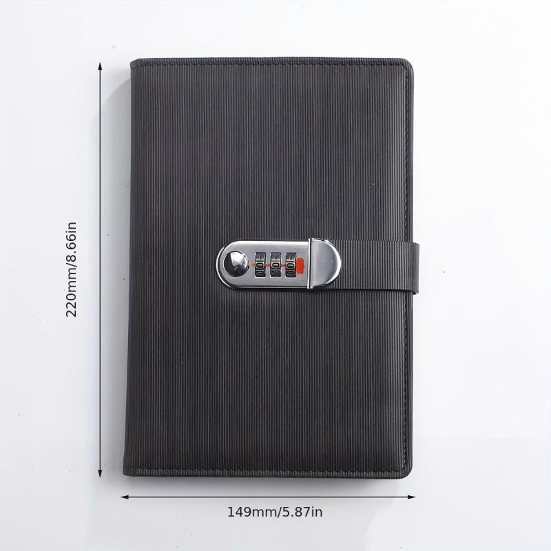 A5 Travel Lock Diary Student Notebook