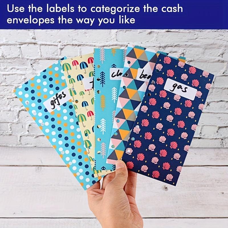 Cash Envelope Wallet Budget System with 12 Envelopes