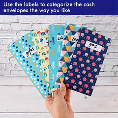 Cash Envelope Wallet Budget System with 12 Envelopes