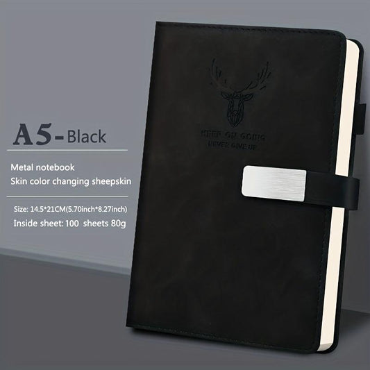 A5 Extra Thick Notebook for Business - Large Daily Journal Notepad