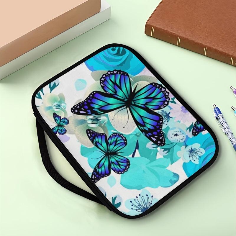 Glowing Butterflies Bible Cover for Women Book Case