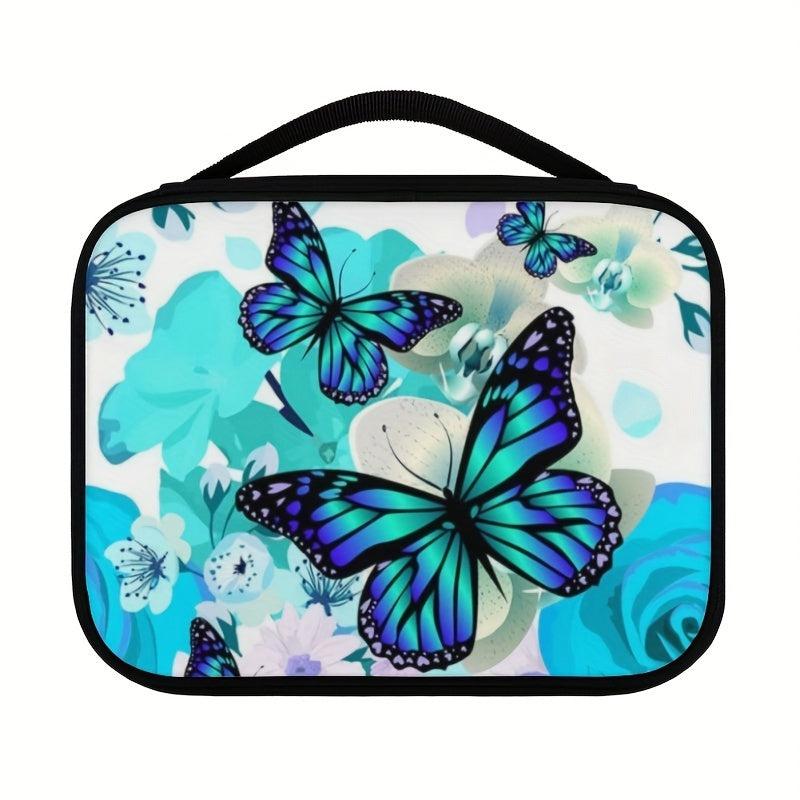 Glowing Butterflies Bible Cover for Women Book Case