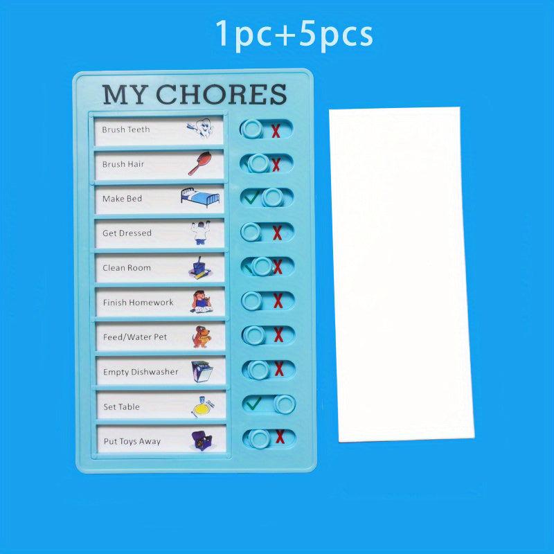 Self Discipline Checklist Planner Set for Developing Good Habits