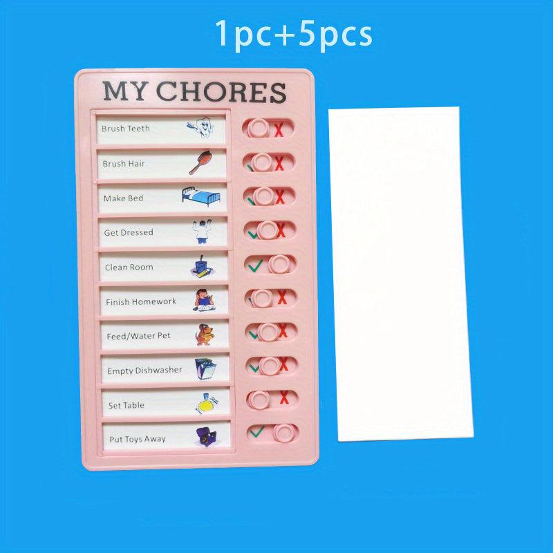 Self Discipline Checklist Planner Set for Developing Good Habits