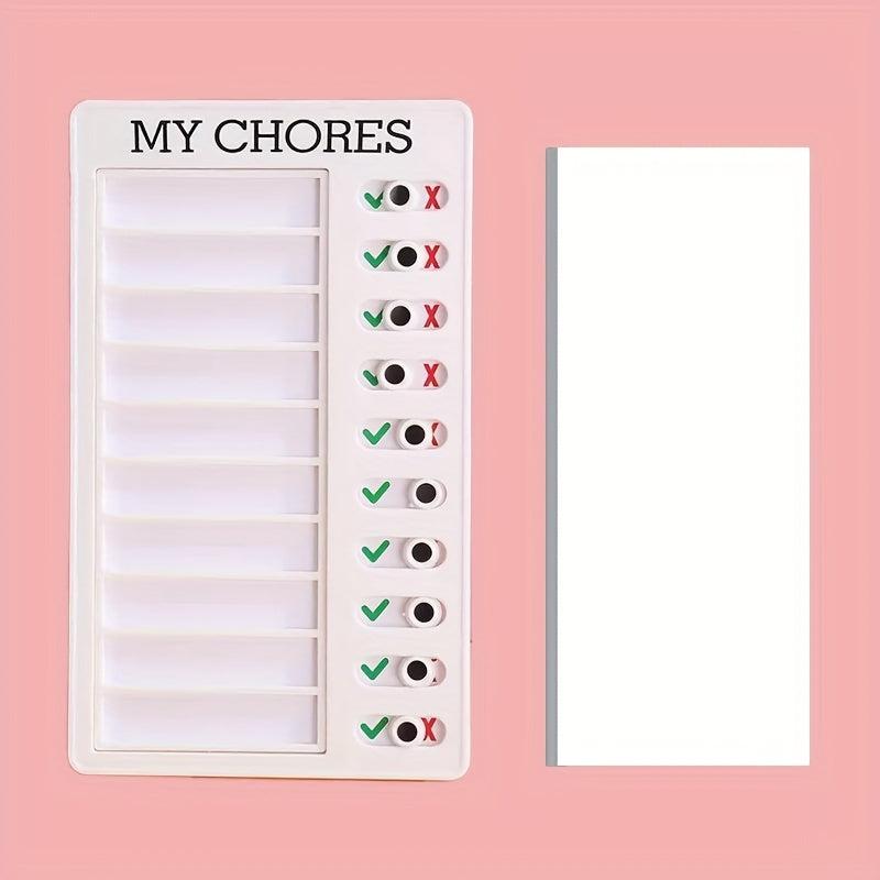 Self Discipline Checklist Planner Set for Developing Good Habits
