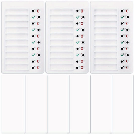 3pcs To Do List Checklist Board Daily Schedule Chore Chart Memo