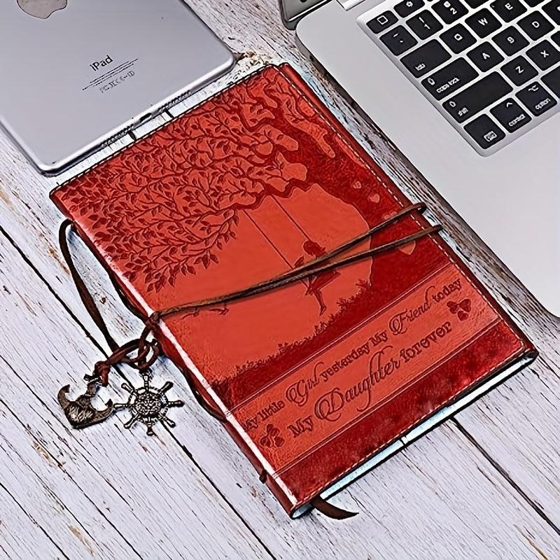 Leather Journal Daughter Keepsake Gift Notebook Diary Sketch Book