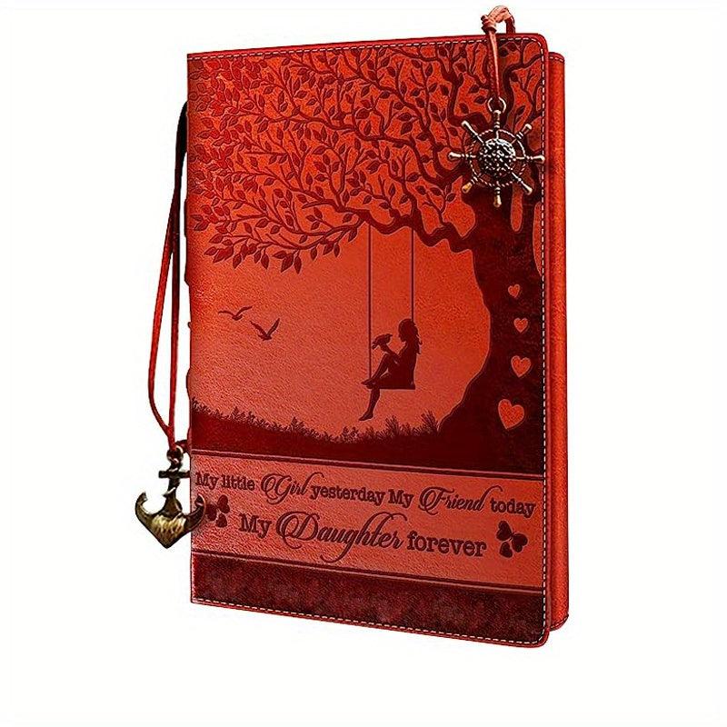 Leather Journal Daughter Keepsake Gift Notebook Diary Sketch Book