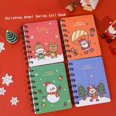 Christmas Coil Book Student Mini Convenient Notepad Pocket Notebook