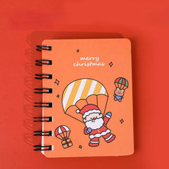 Christmas Coil Book Student Mini Convenient Notepad Pocket Notebook