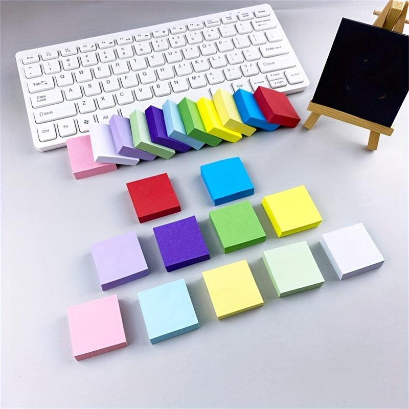11pcs Rainbow Mini Sticky Notes, 1100 Pages