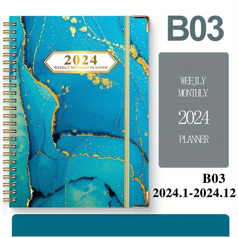 English Schedule A5 Planner With Divider Pages