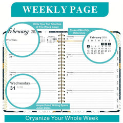 English Schedule A5 Planner With Divider Pages
