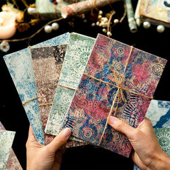 20pcs Vintage Floral Pattern Craft Paper DIY Photo Album Card Making