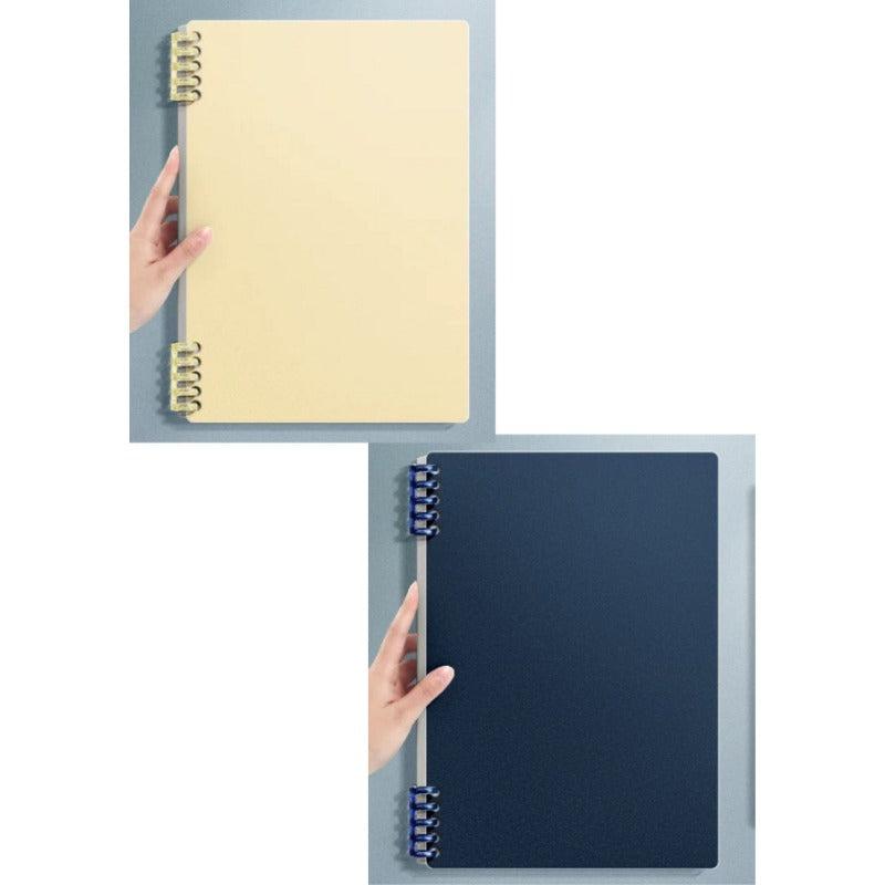 Stone Paper Notebook Cover 60 Sheets 2 Pack Minimalist Coil Notebook