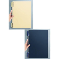 Stone Paper Notebook Cover 60 Sheets 2 Pack Minimalist Coil Notebook
