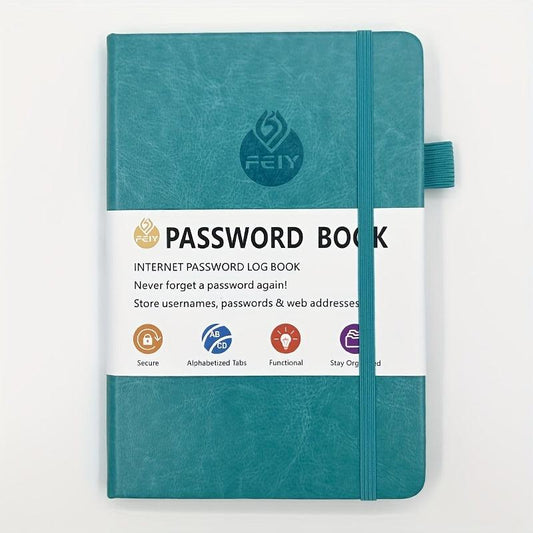 Pocket Size Password Book Tabs Internet Address Password Orga