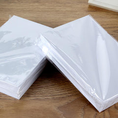 100 Sheets DIY Inkjet Printing Photo Paper 15x24cm English Ba