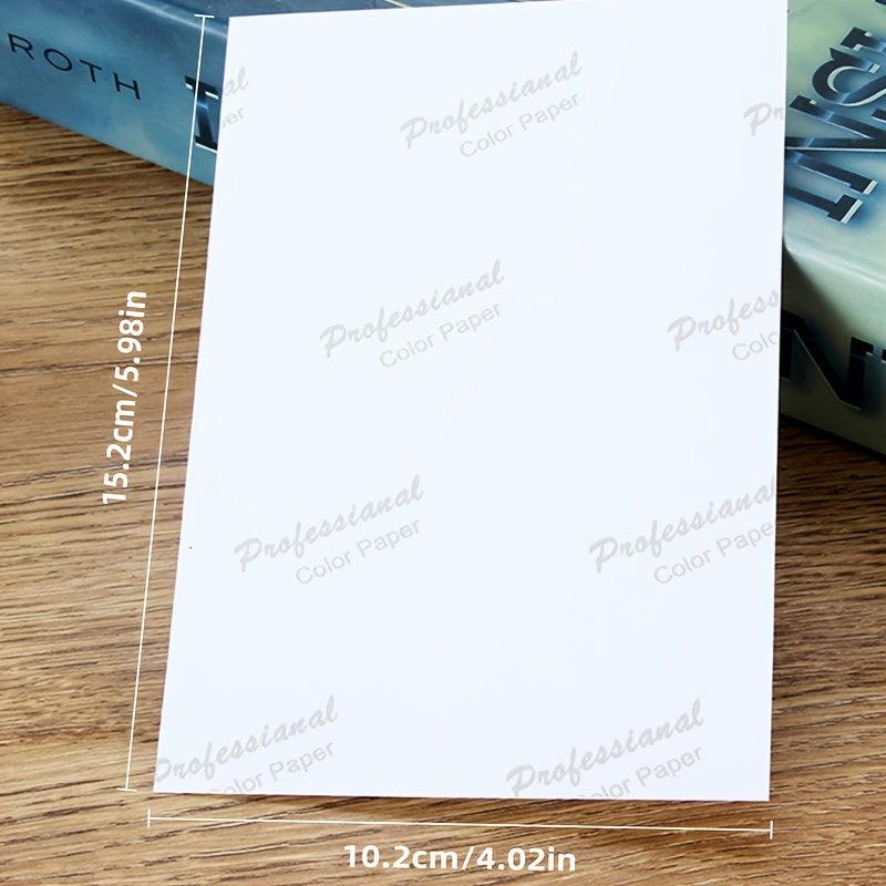100 Sheets DIY Inkjet Printing Photo Paper 15x24cm English Ba