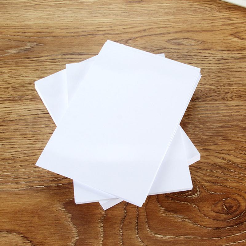 100 Sheets DIY Inkjet Printing Photo Paper 15x24cm English Ba