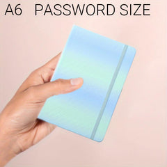 Rainbow Notebook A5 A6 A7 Fish Scales Embossed 82 Sheets Thick Lined Papers
