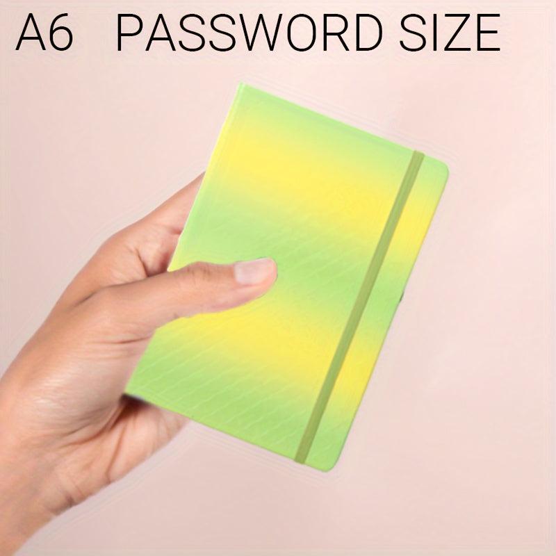 Rainbow Notebook A5 A6 A7 Fish Scales Embossed 82 Sheets Thick Lined Papers