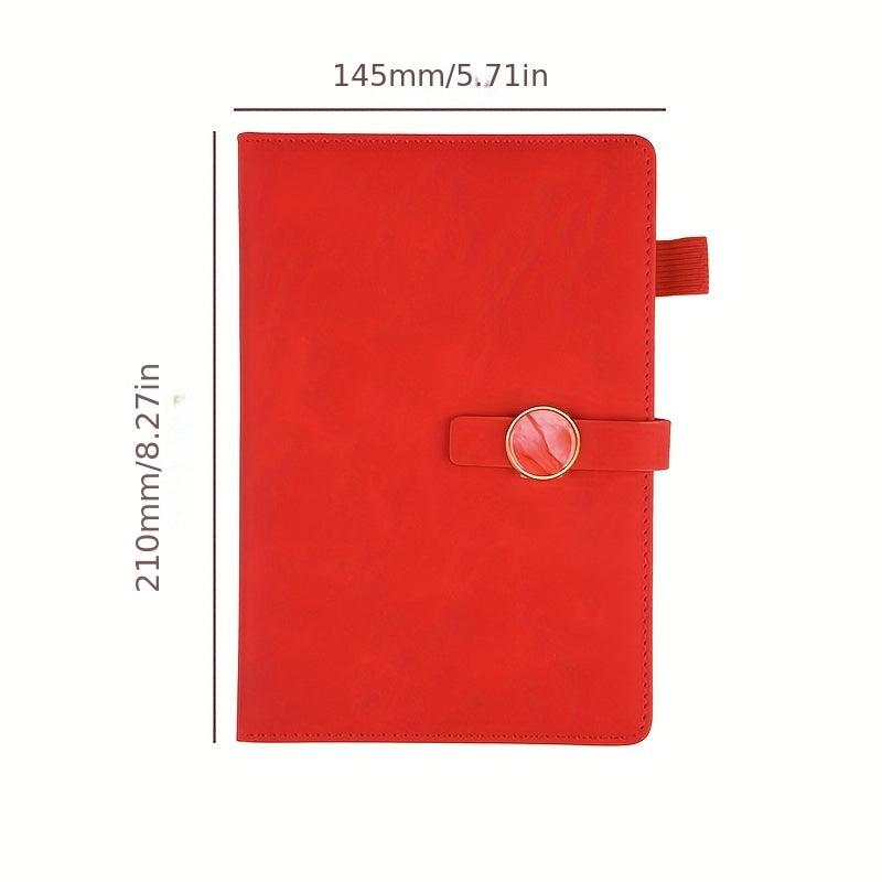 Leather Business Notebook Set of 3 - Travel Size
