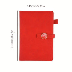 Leather Business Notebook Set of 3 - Travel Size