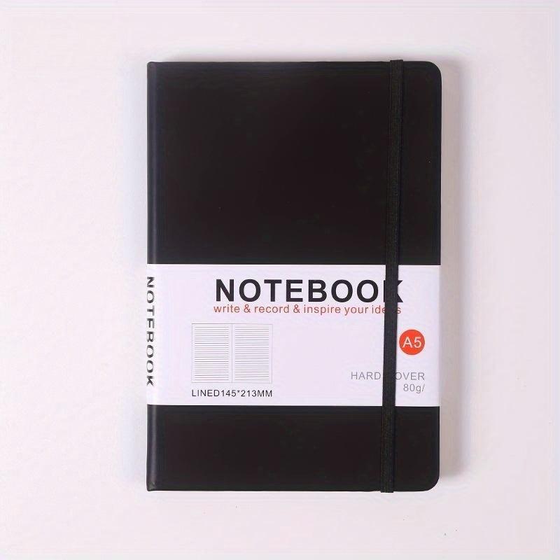 A5 Notebook Business Notepad with Elastic Strap - Summer Scratch Paper