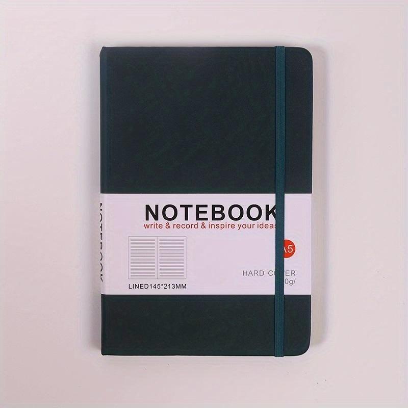 A5 Notebook Business Notepad with Elastic Strap - Summer Scratch Paper