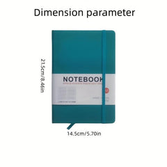 A5 Notebook Business Notepad with Elastic Strap - Summer Scratch Paper