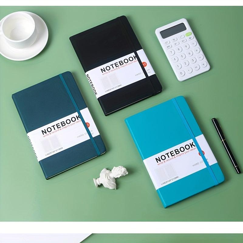 A5 Notebook Business Notepad with Elastic Strap - Summer Scratch Paper