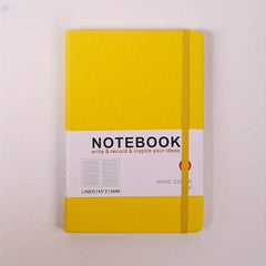 A5 Notebook Business Notepad with Elastic Strap - Summer Scratch Paper
