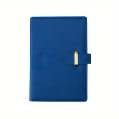 ZMHQLPDZ A5 Leather Lined Diary Notebook Classic Hardcover Business