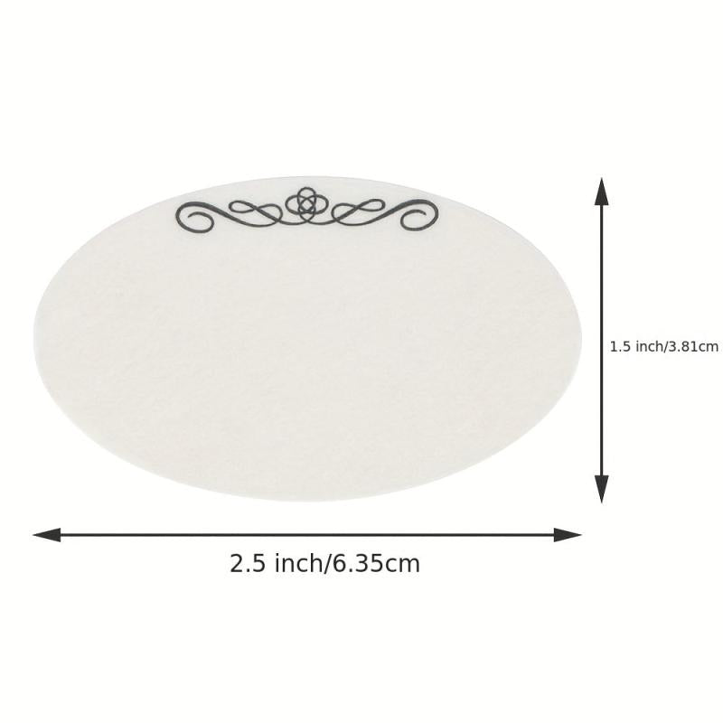 LIKED Stickers Food Labels 1.5 X 2.5 for Containers & Jars