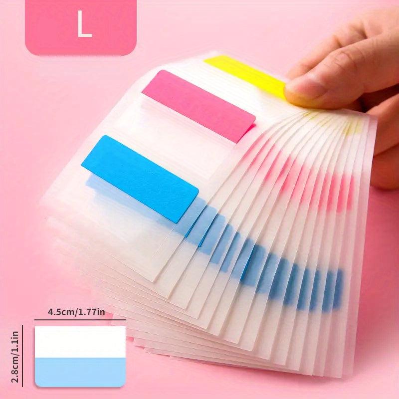 120pcs Adhesive Index Labels for Bookmark, Writable & Repositionable Stickers
