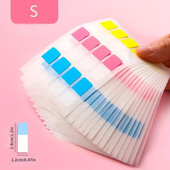 120pcs Adhesive Index Labels for Bookmark, Writable & Repositionable Stickers