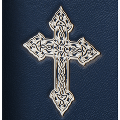 A5 Cross Notebook Vintage Leather Bible Book Notepad Diary Halloween Gift