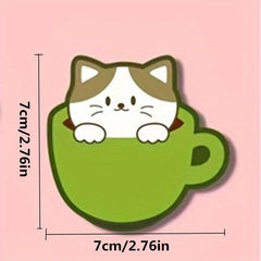 Cat Sticky Notes Colorful Memo Pad Reusable & Portable