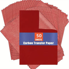 Graphite Transfer Paper 30 Pcs - Red Carbon Paper For Tracing