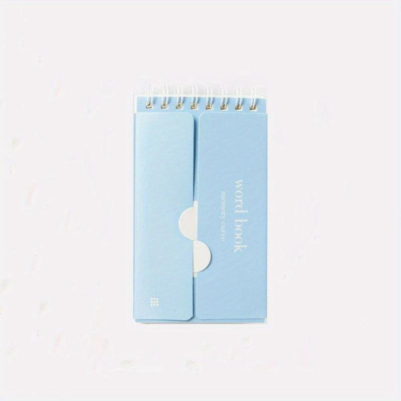 English Vocabulary Notebook with Memory Tool for Improved Word Retention