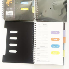 Spiral Coil Assortment Notebook 130 Sheets 260 Pages