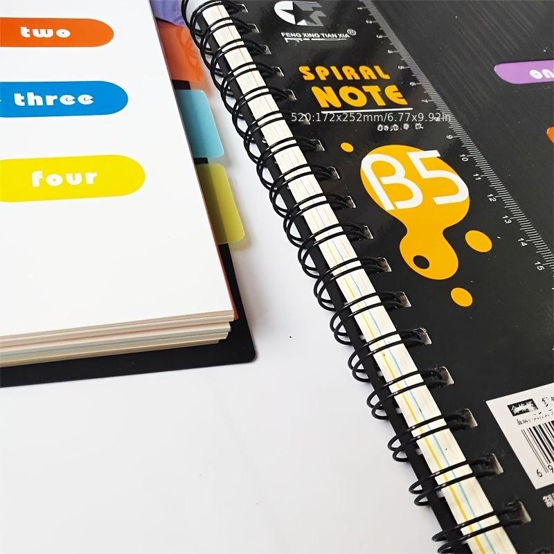 Spiral Coil Assortment Notebook 130 Sheets 260 Pages
