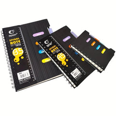 Spiral Coil Assortment Notebook 130 Sheets 260 Pages