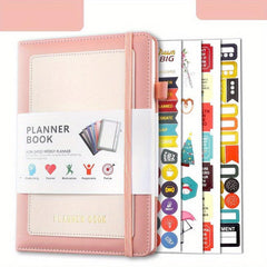 Planner Efficiency Handbook Weekly Monthly Schedule Strap Stickers