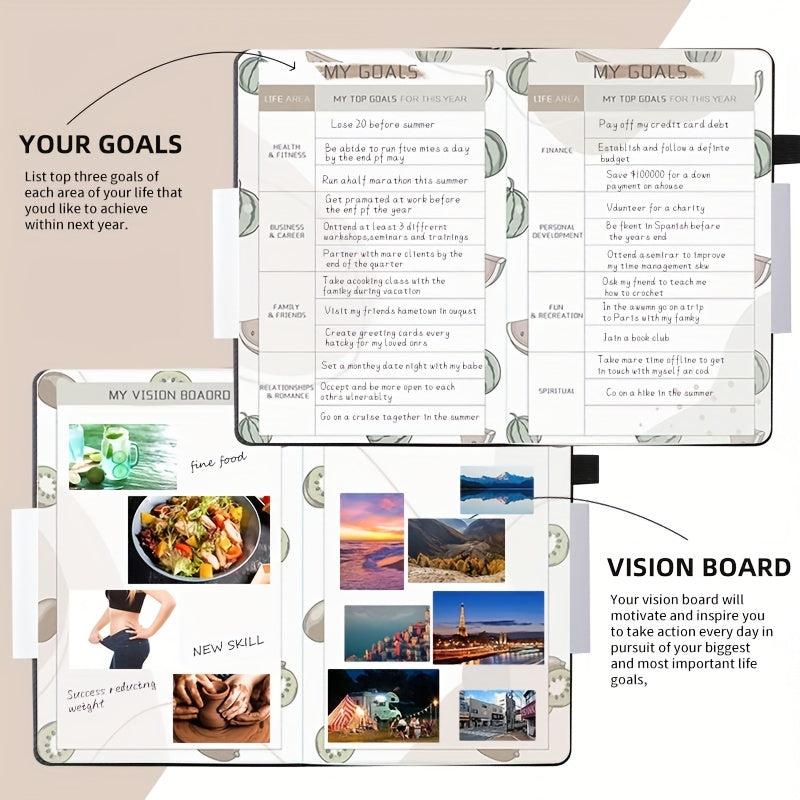 Planner Efficiency Handbook Weekly Monthly Schedule Strap Stickers