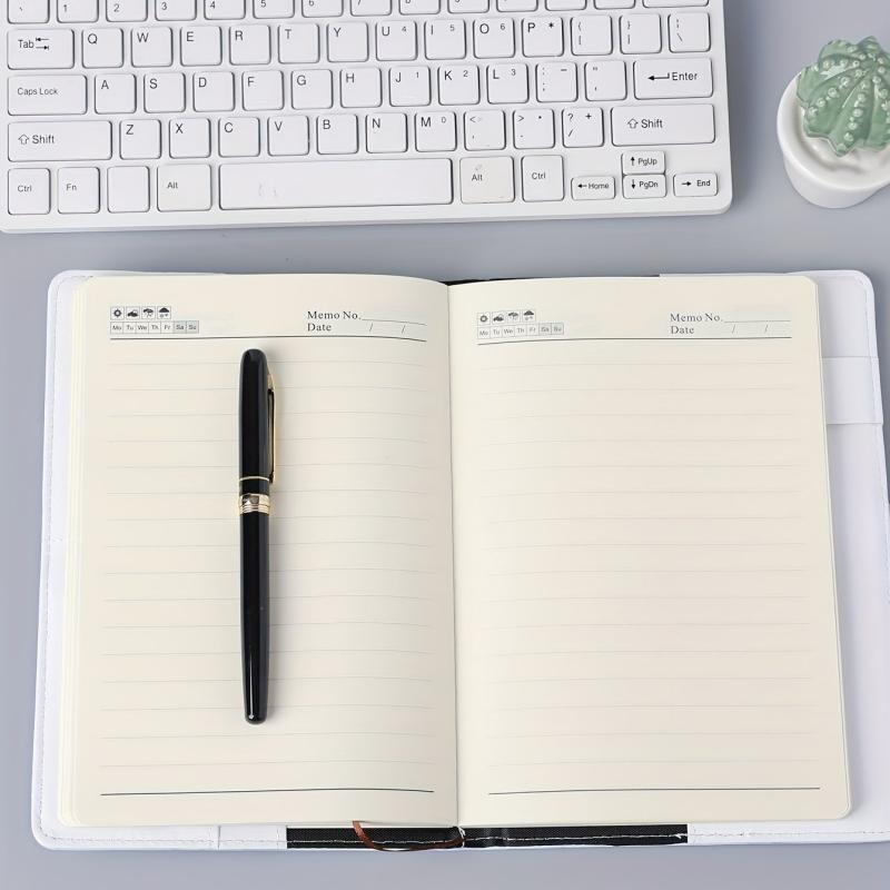 Purple Marble Patterned Notebooks with Locks