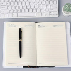 Purple Marble Patterned Notebooks with Locks
