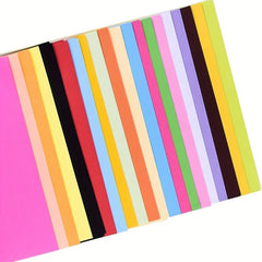 100 Sheets Colored A4 Copy Paper Crafting 20 Colors DIY Art Craft