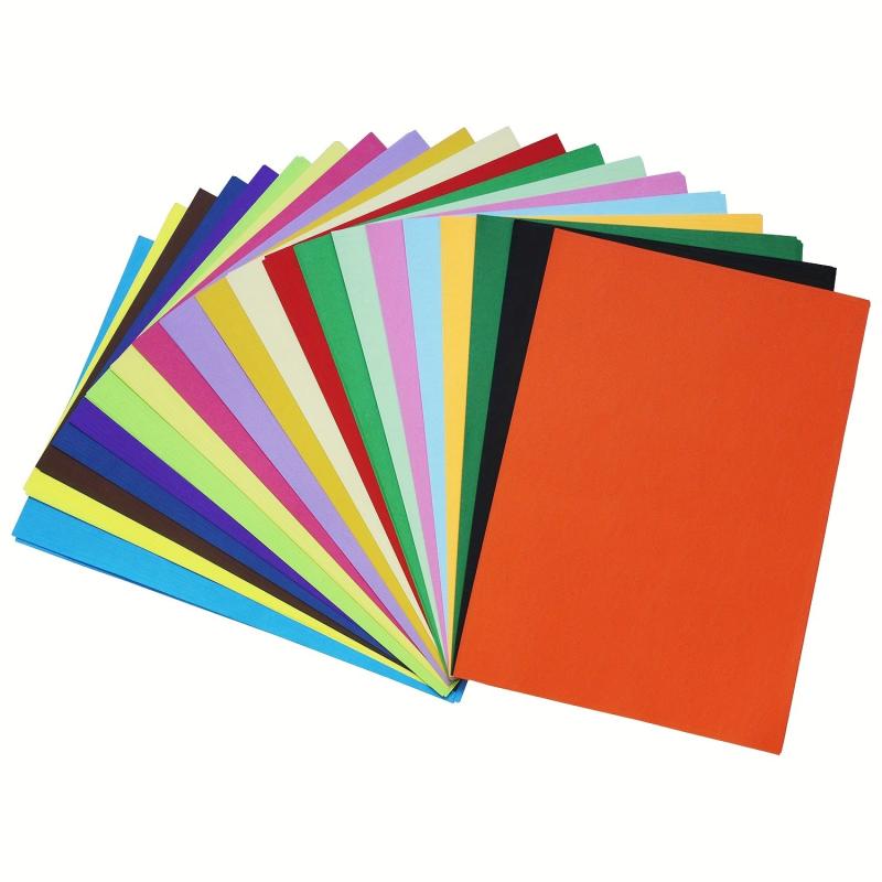100 Sheets Colored A4 Copy Paper Crafting 20 Colors DIY Art Craft